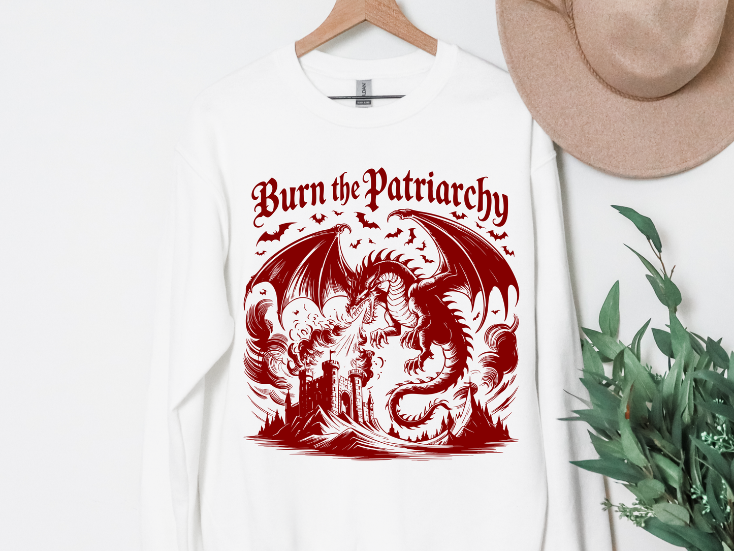 "Burn The Patriarchy" Crewneck