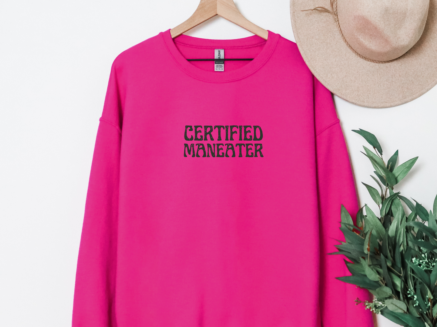 "Certified Maneater" Crewneck