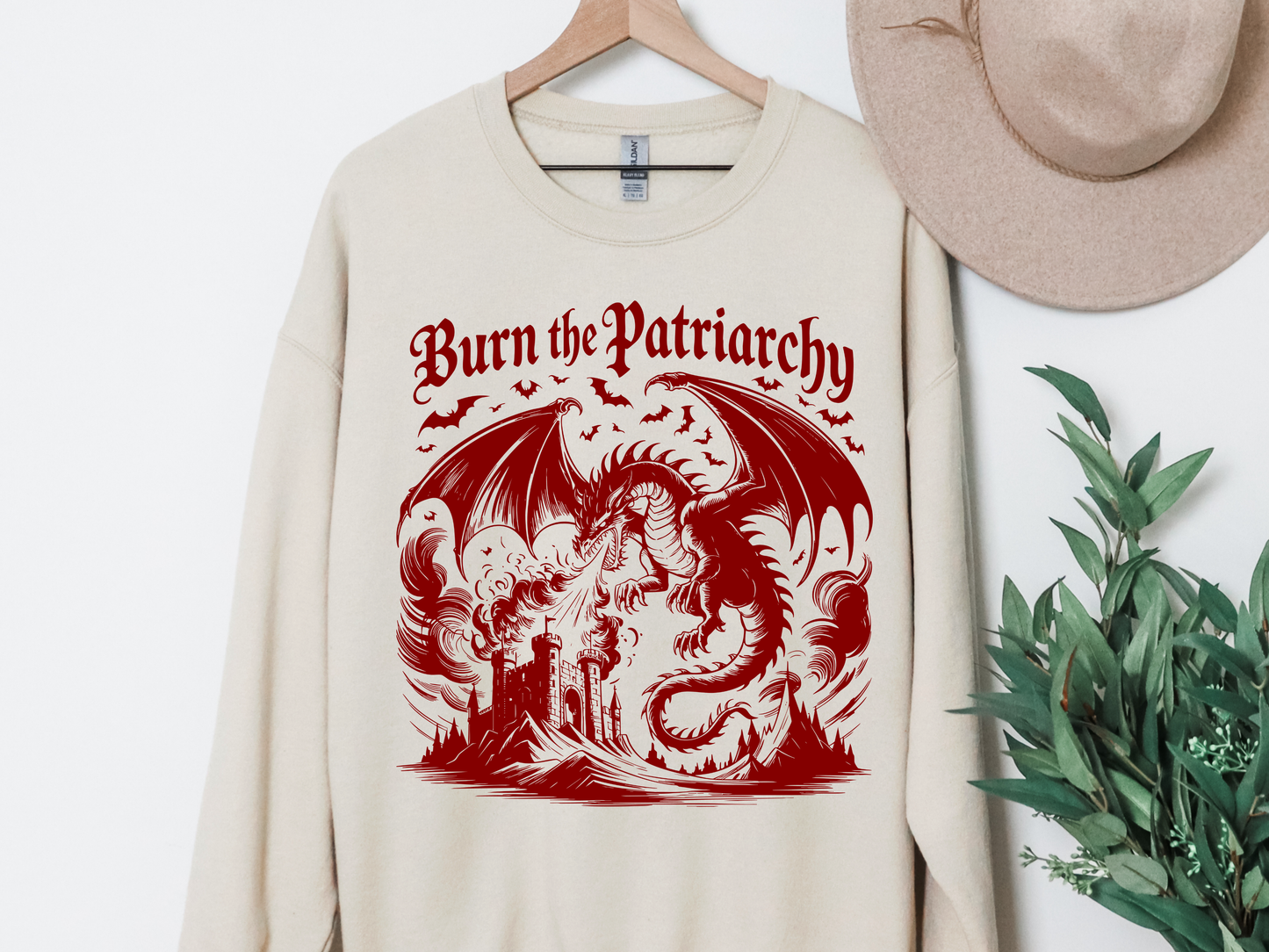 "Burn The Patriarchy" Crewneck