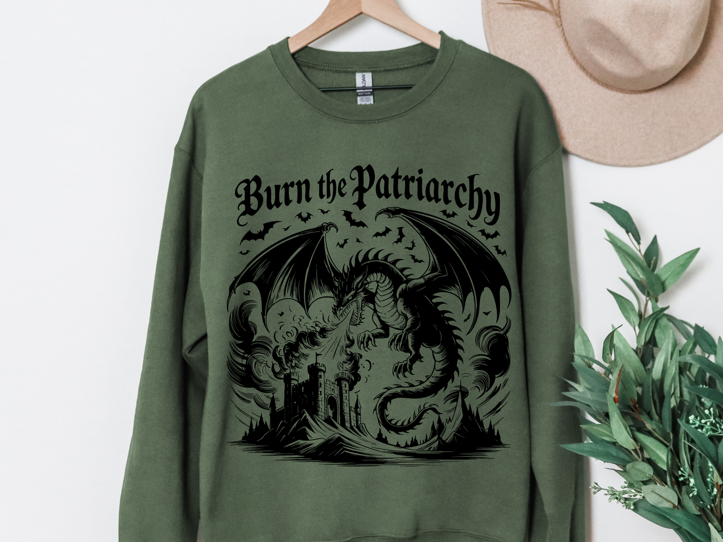 "Burn The Patriarchy" Crewneck