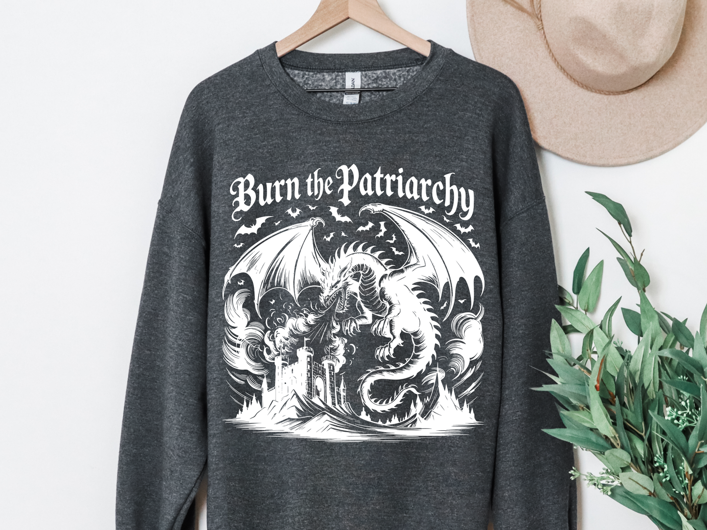 "Burn The Patriarchy" Crewneck