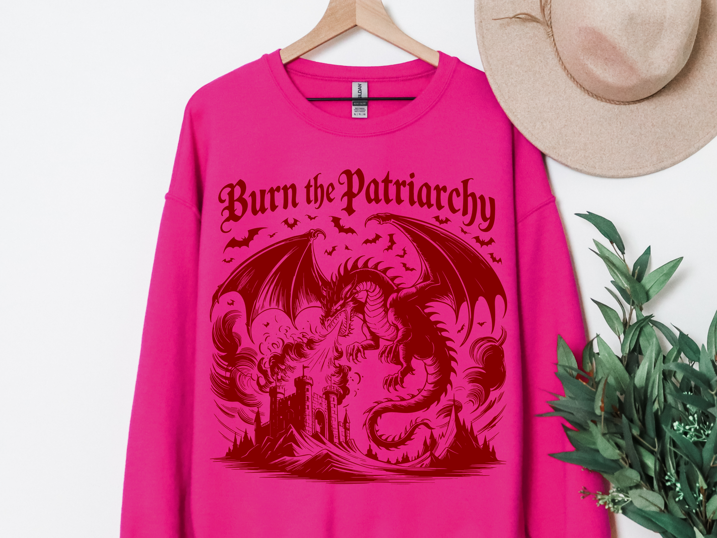 "Burn The Patriarchy" Crewneck
