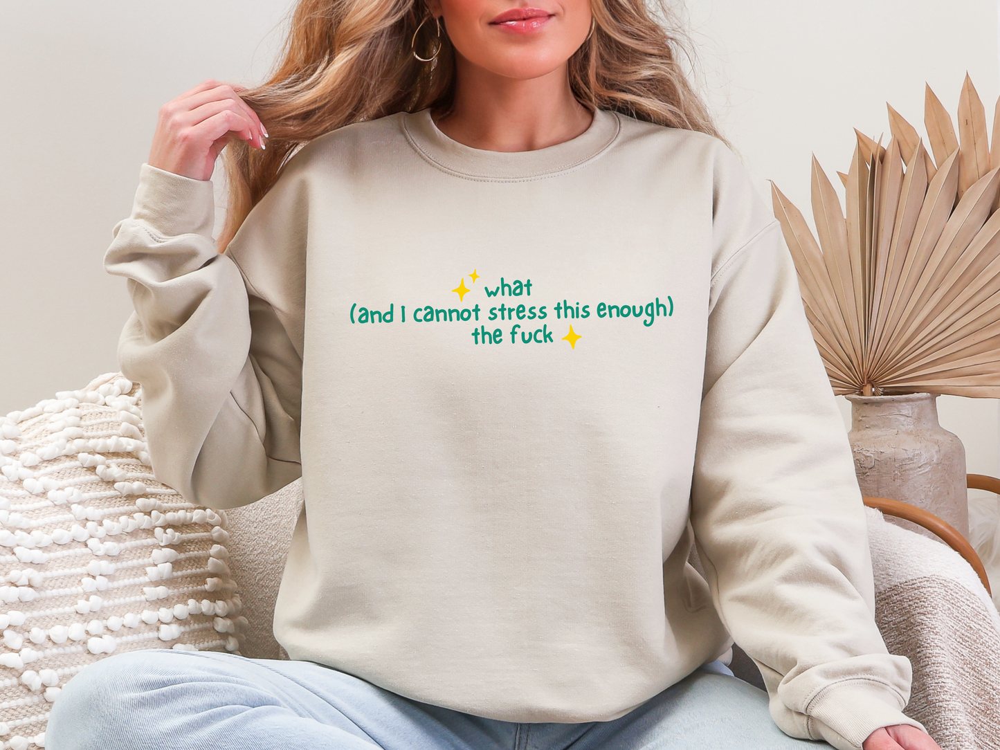 "What The F*ck" Crewneck