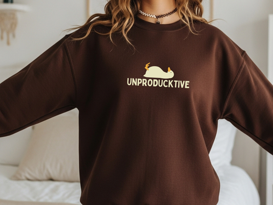"Unproducktive" Crewneck