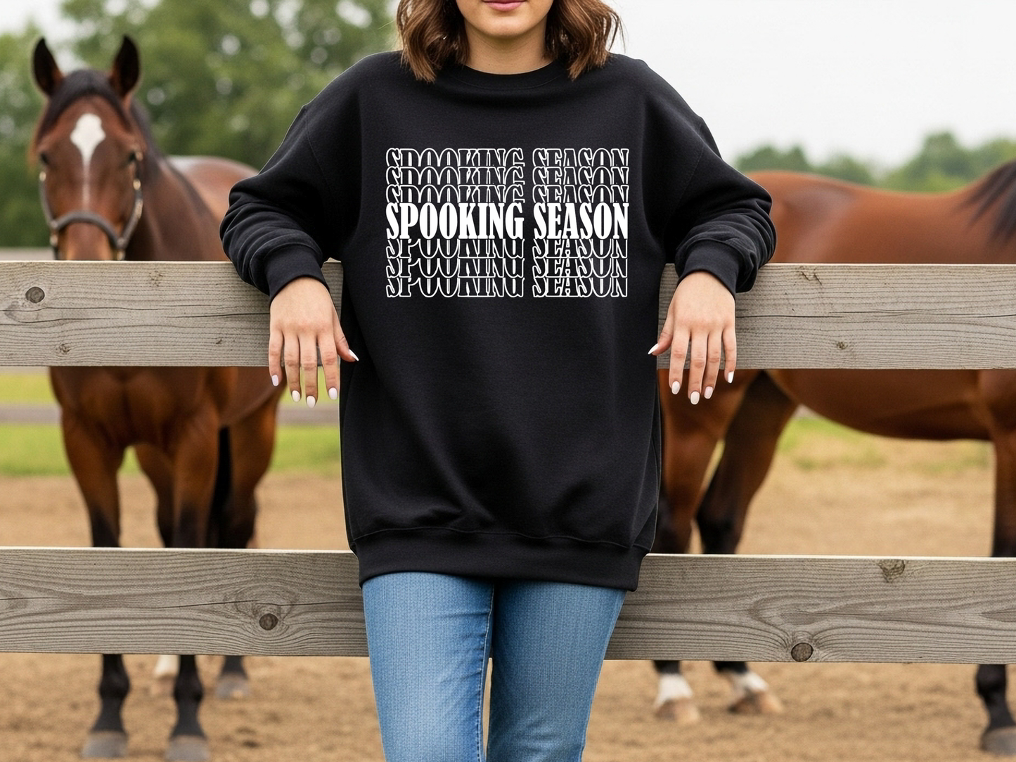 "Spooking Season" Crewneck