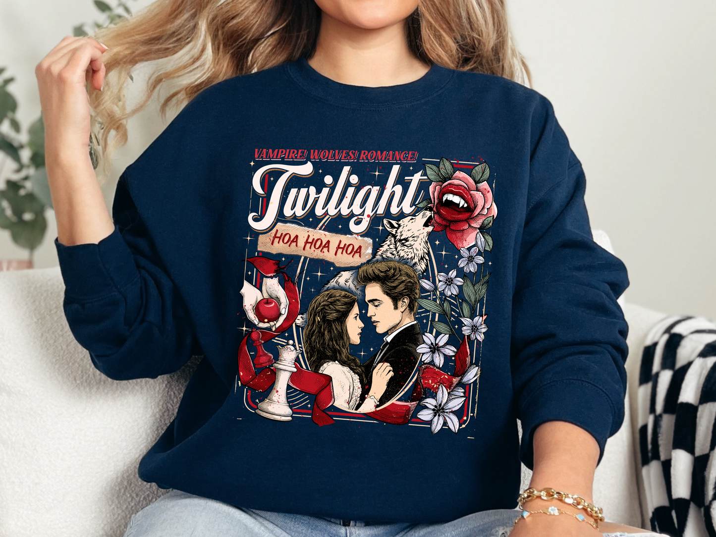 "Retro Vintage Twilight" Crewneck