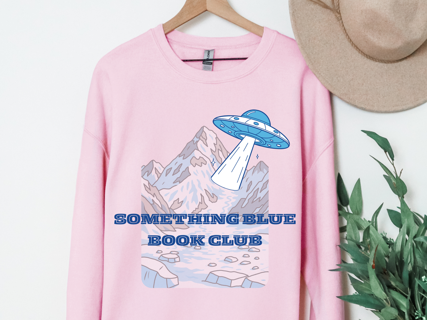 Ice Planet Barbarians "Something Blue Book Club" Crewneck