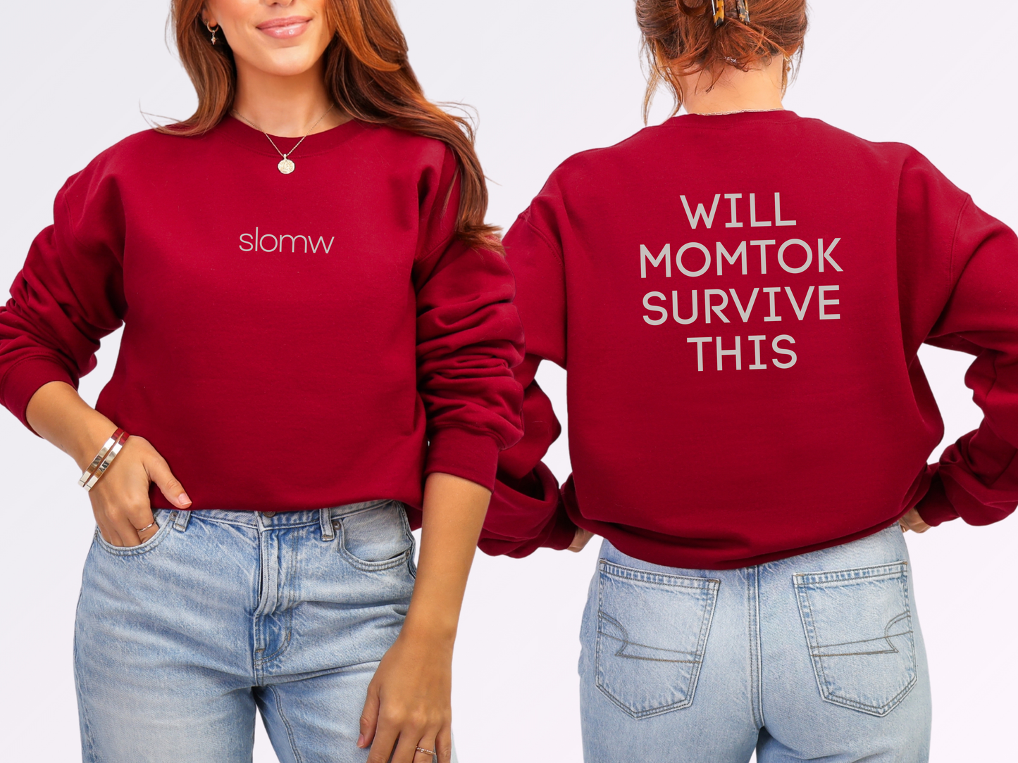 "SLOMW Will MomTok Survive This" Crewneck