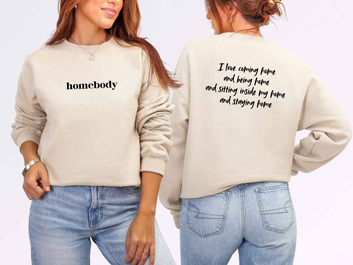 "Homebody" Crewneck