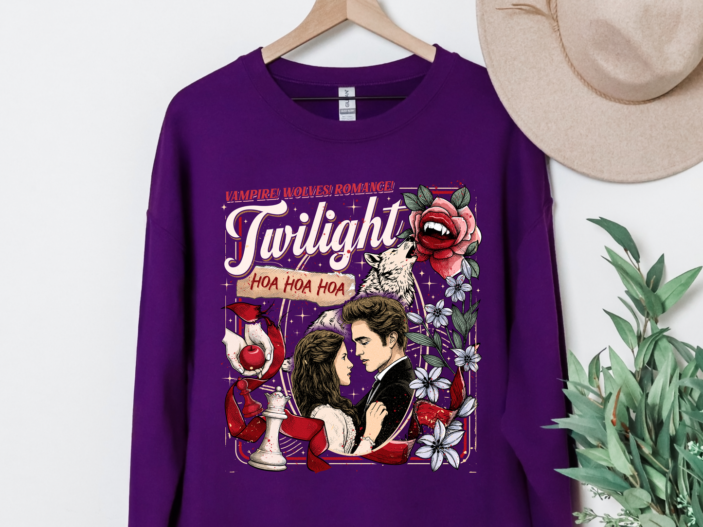 "Retro Vintage Twilight" Crewneck