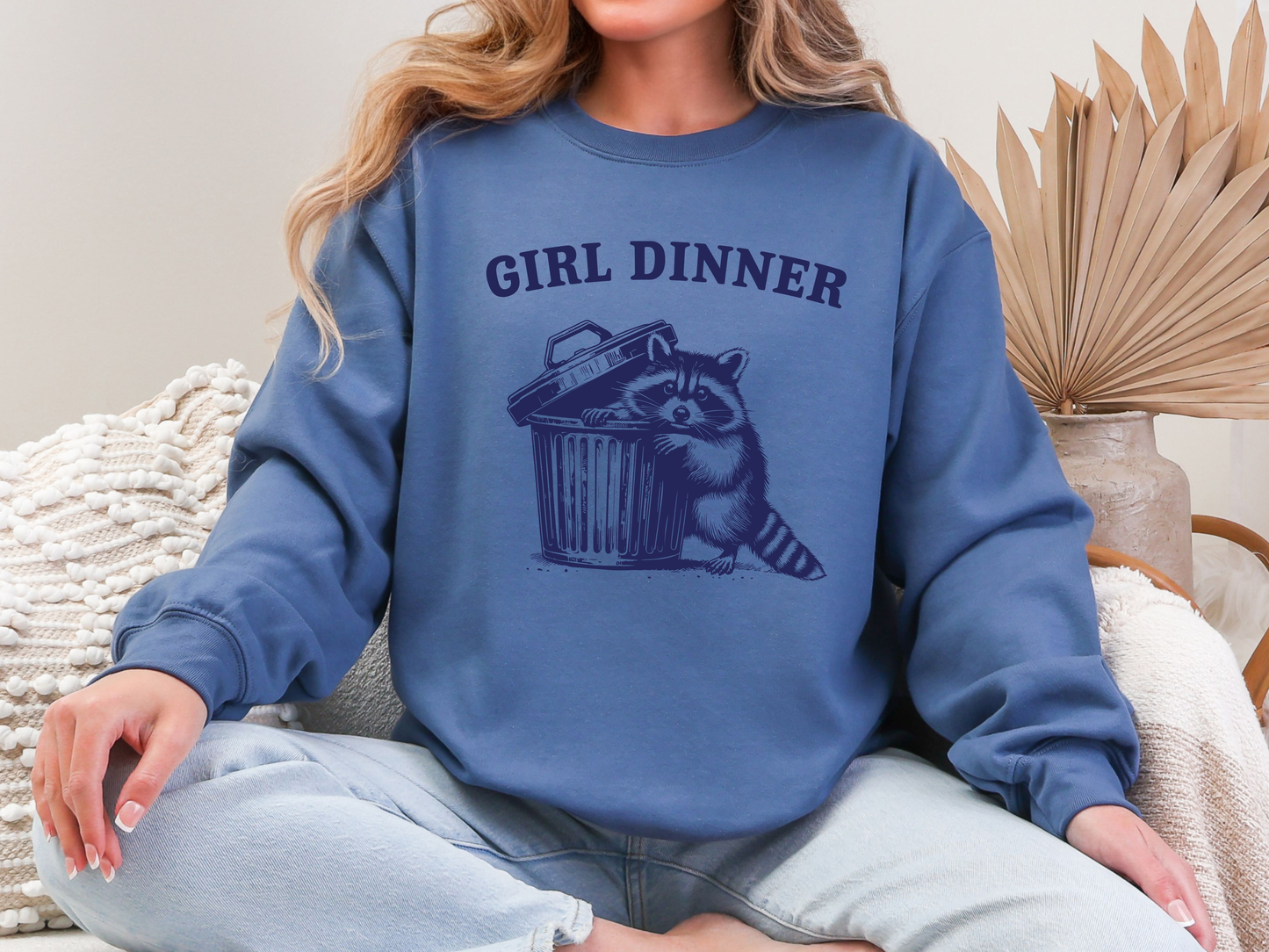 "Girl Dinner" Crewneck