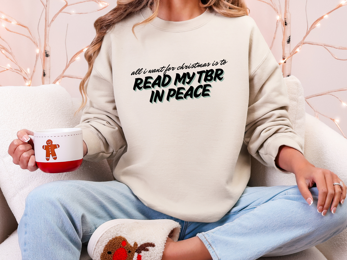 "Read My TBR In Peace" Crewneck
