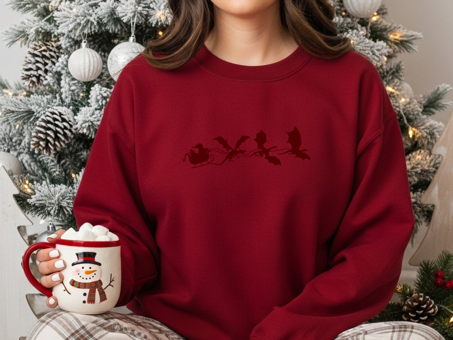"Santa's Dragons" Crewneck