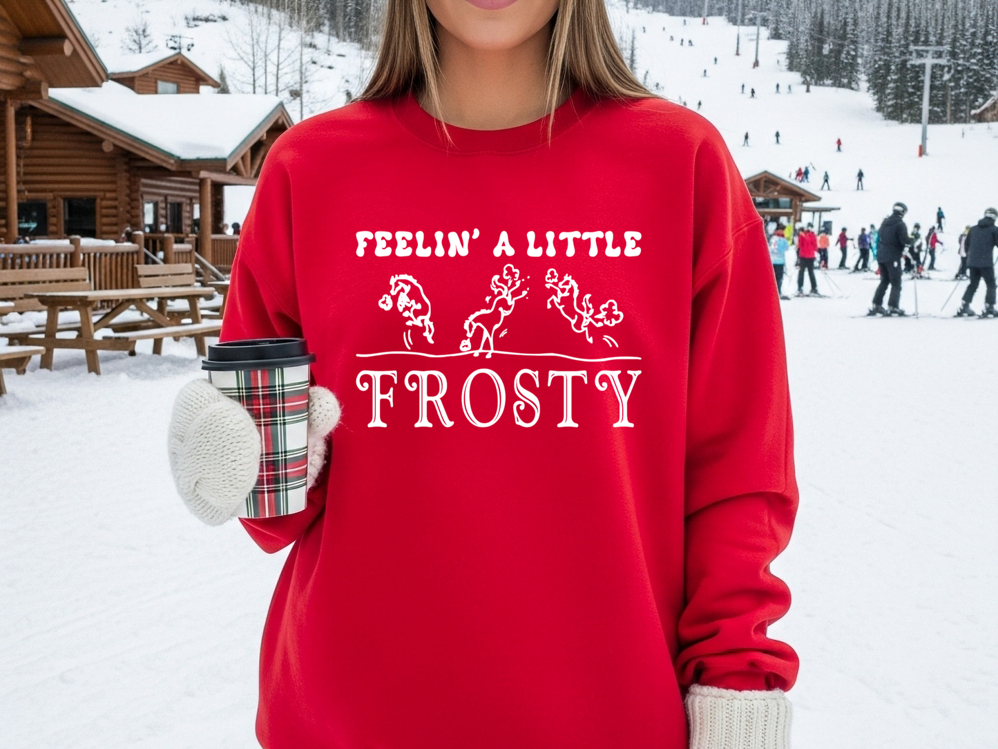 "Feelin' A Little Frosty" Crewneck