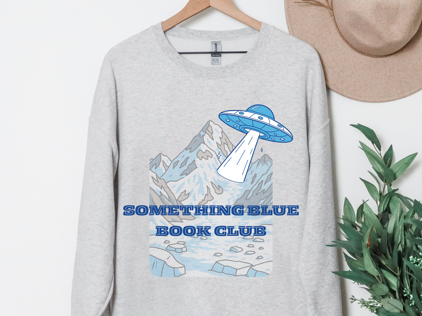 Ice Planet Barbarians "Something Blue Book Club" Crewneck
