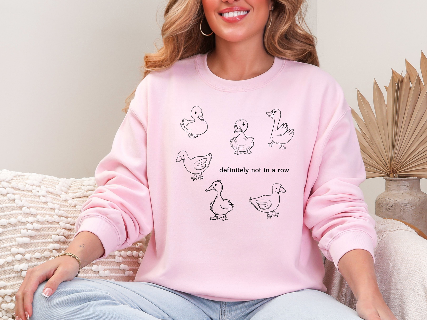"Definitely Not In A Row" Crewneck