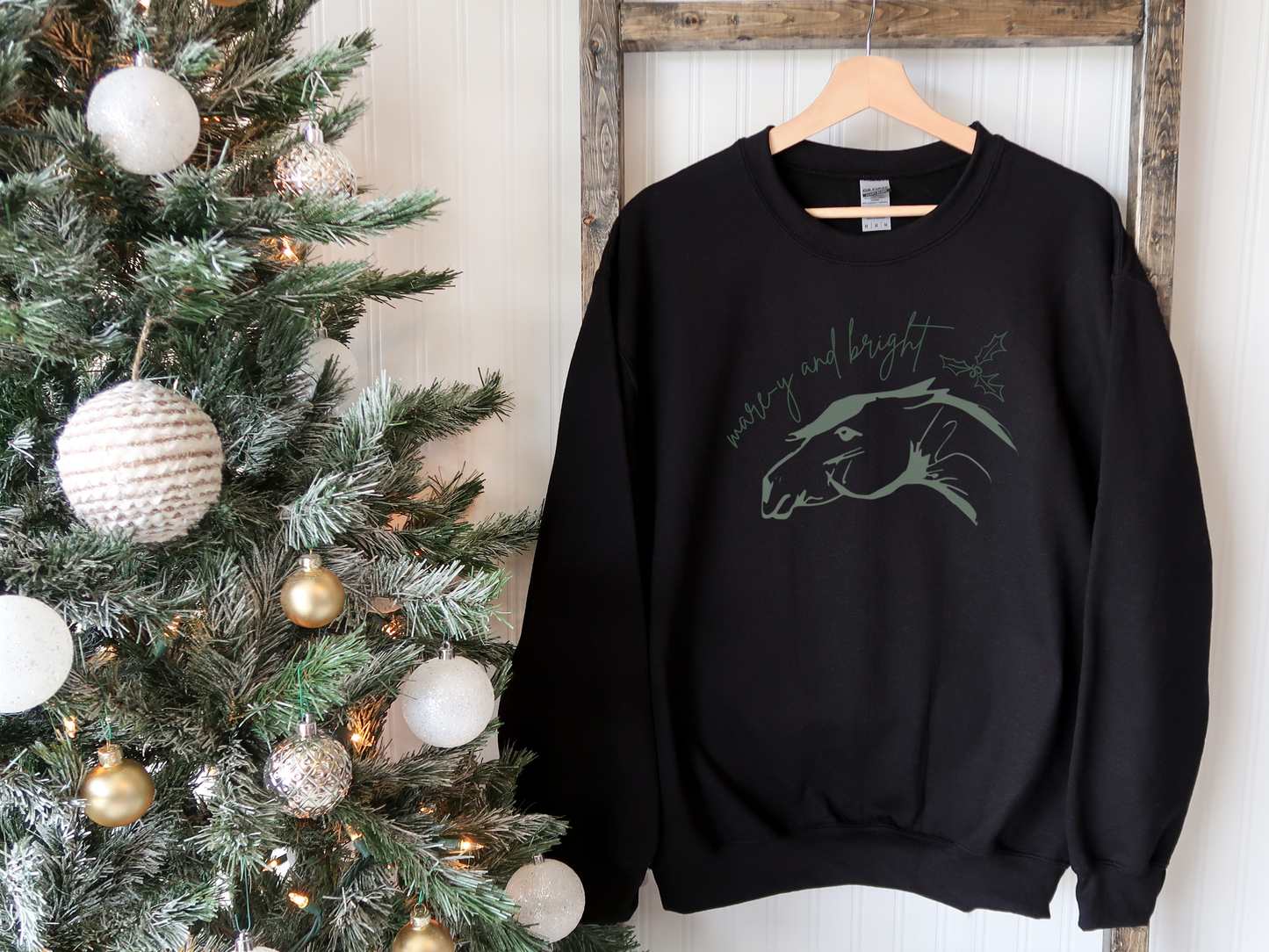 "Mare-y and Bright" Crewneck