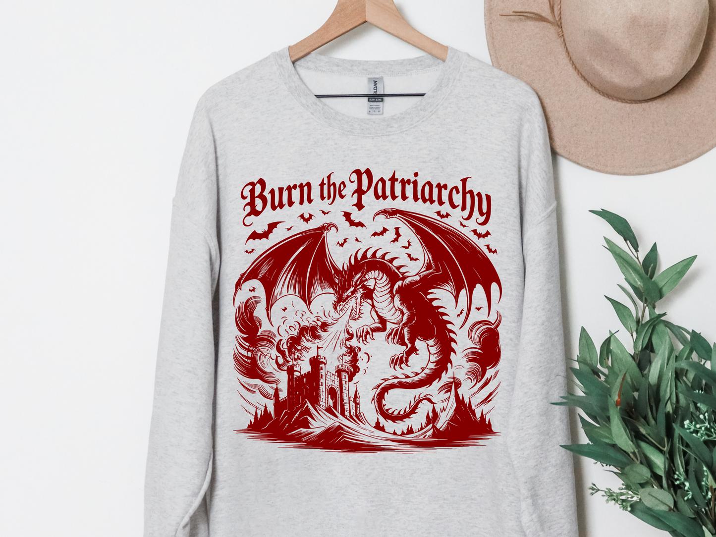 "Burn The Patriarchy" Crewneck