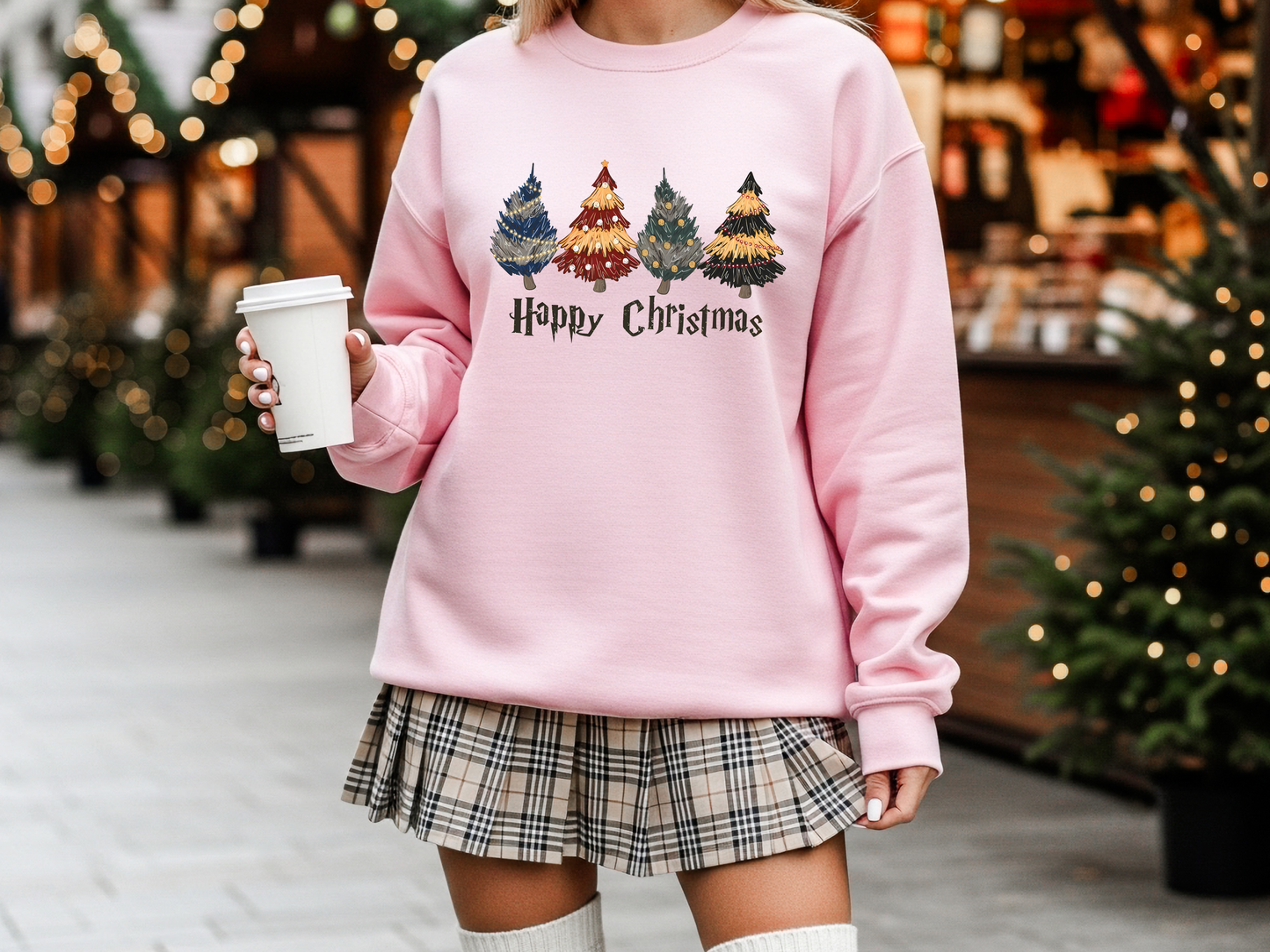 "Happy Christmas" Crewneck