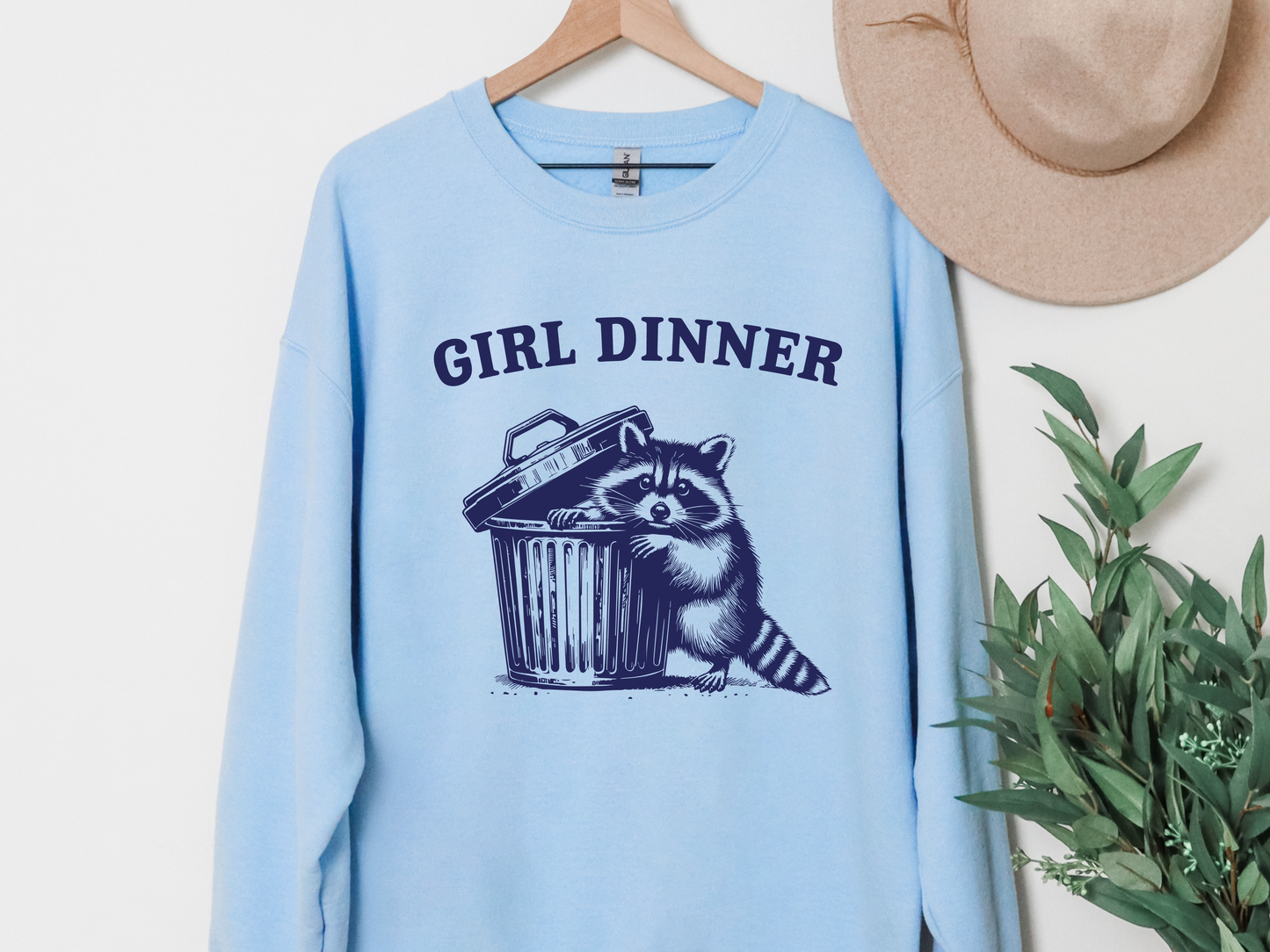 "Girl Dinner" Crewneck