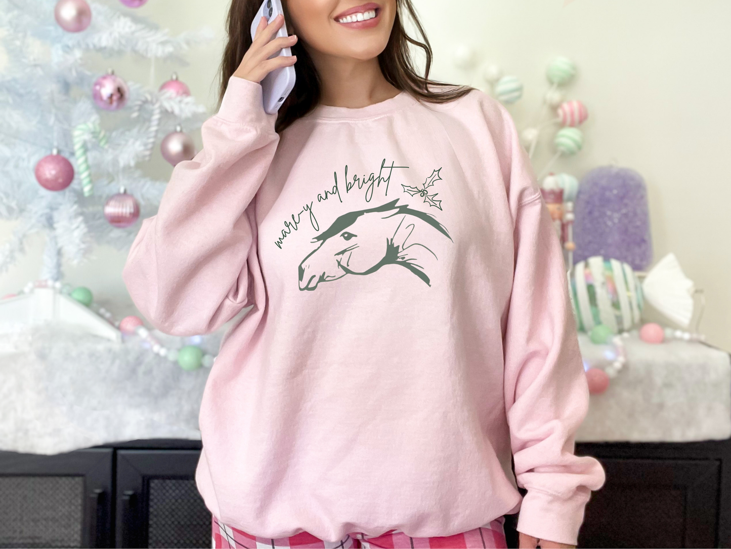 "Mare-y and Bright" Crewneck