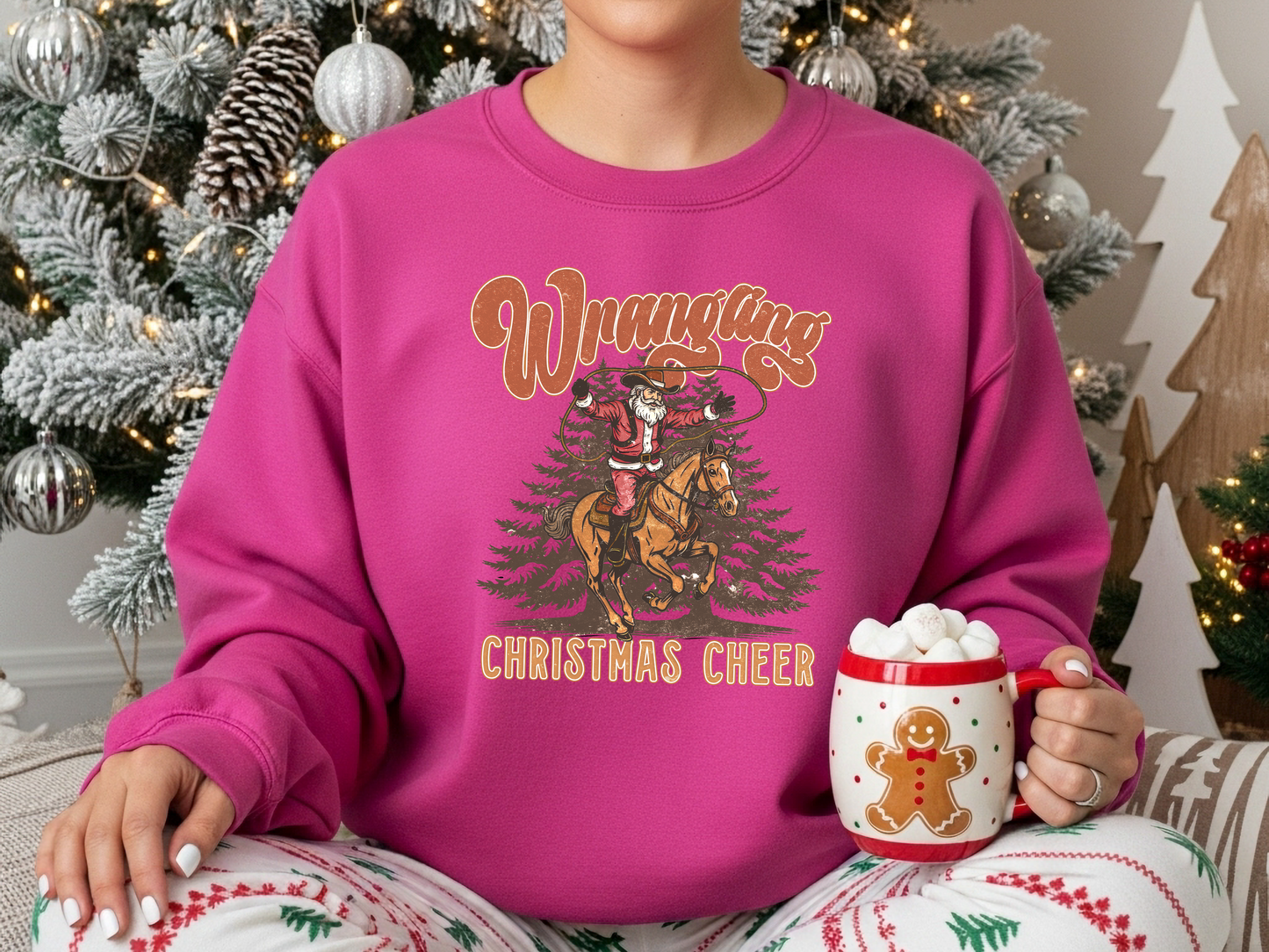 "Wrangling Christmas Cheer" Crewneck
