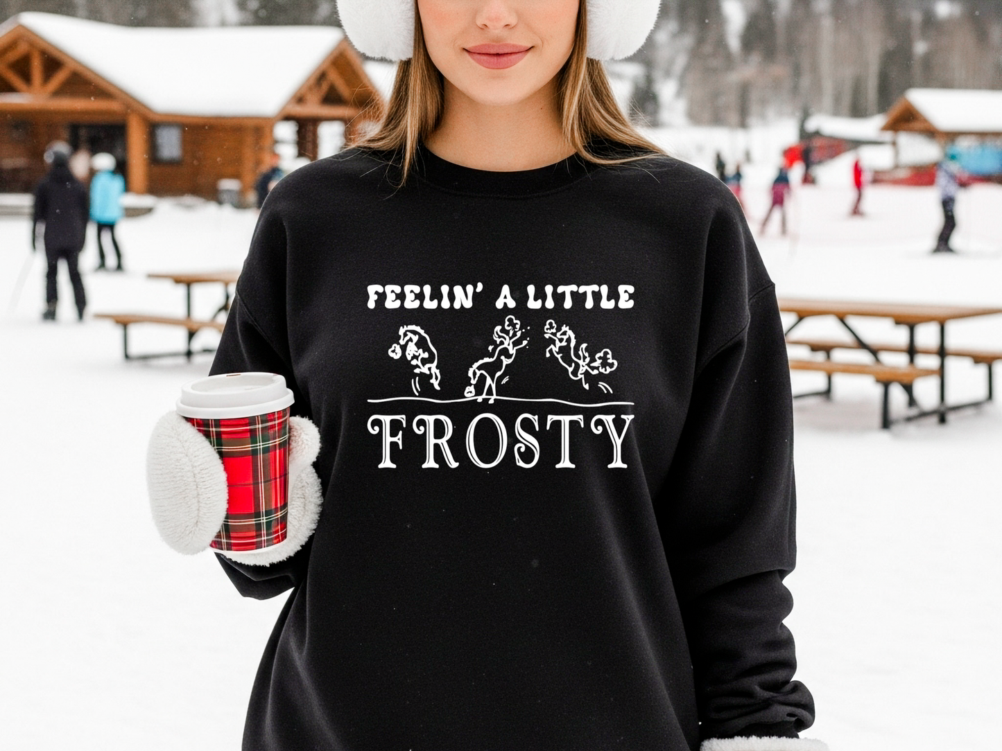 "Feelin' A Little Frosty" Crewneck