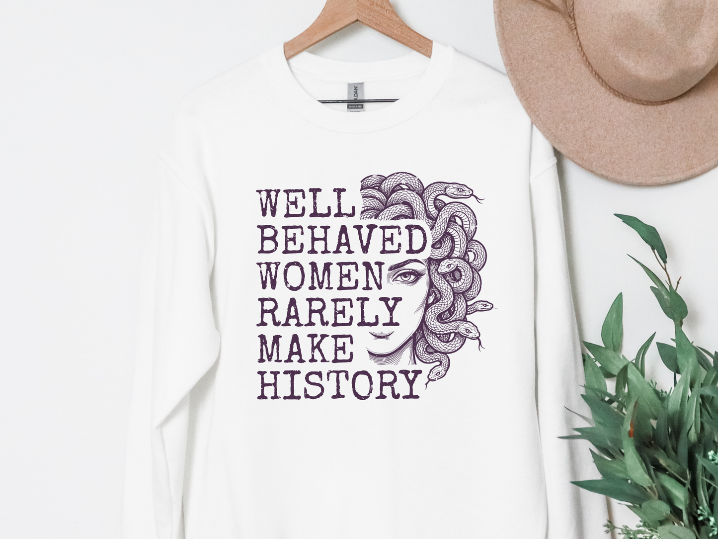 "Well Behaved Women Rarely Make History" Crewneck