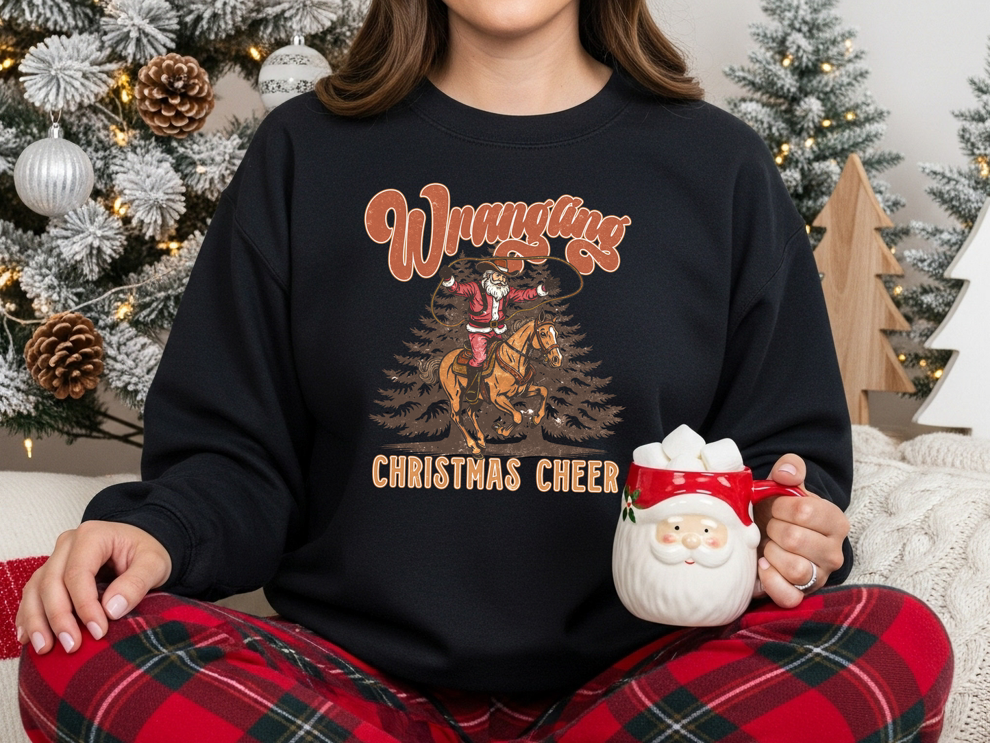 "Wrangling Christmas Cheer" Crewneck