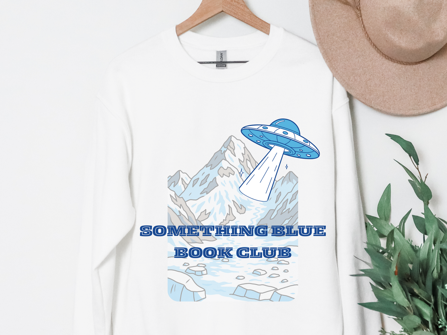 Ice Planet Barbarians "Something Blue Book Club" Crewneck