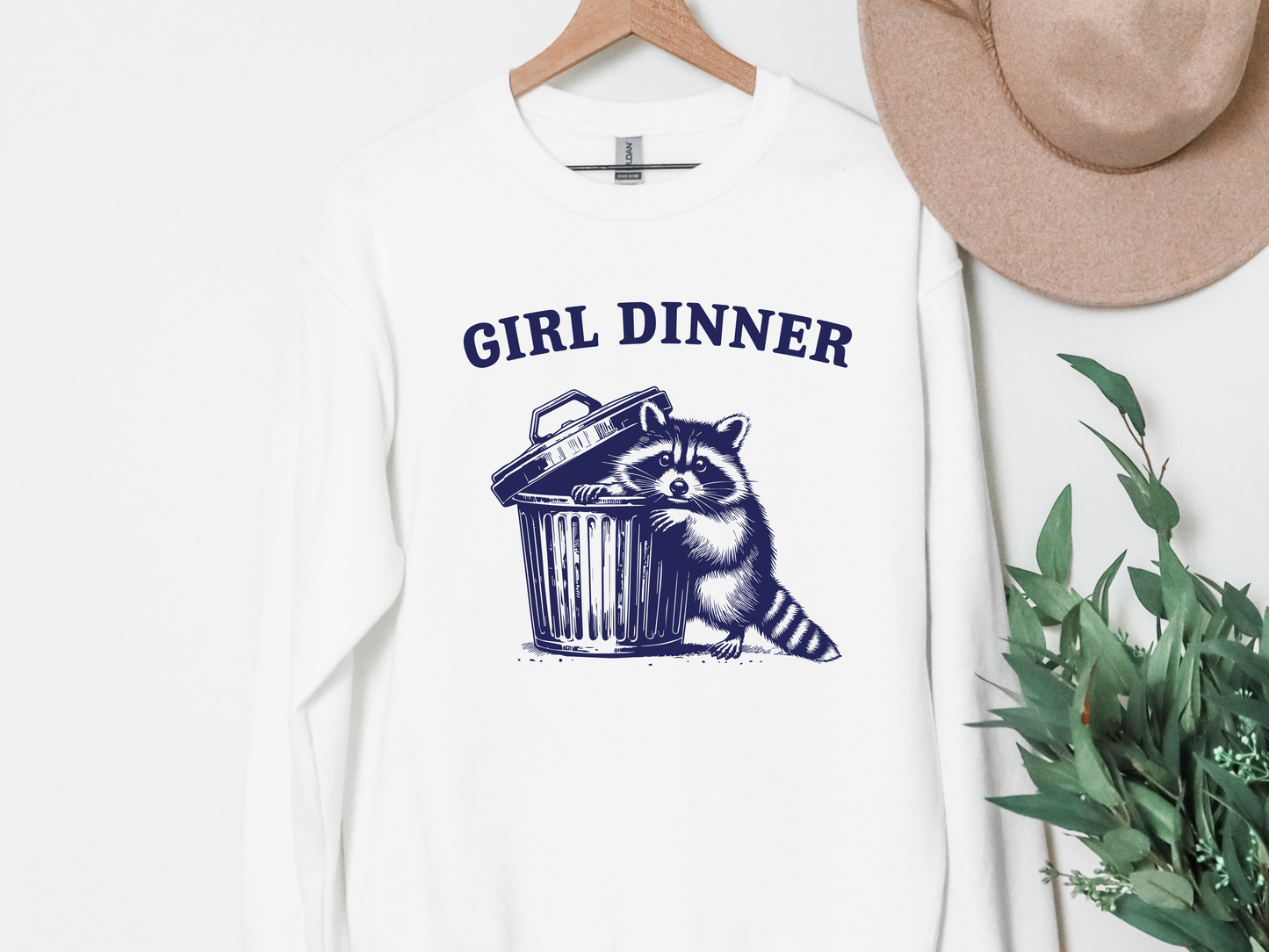 "Girl Dinner" Crewneck