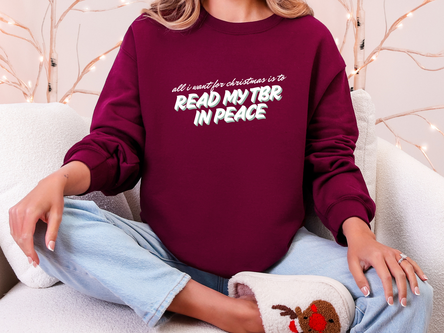 "Read My TBR In Peace" Crewneck