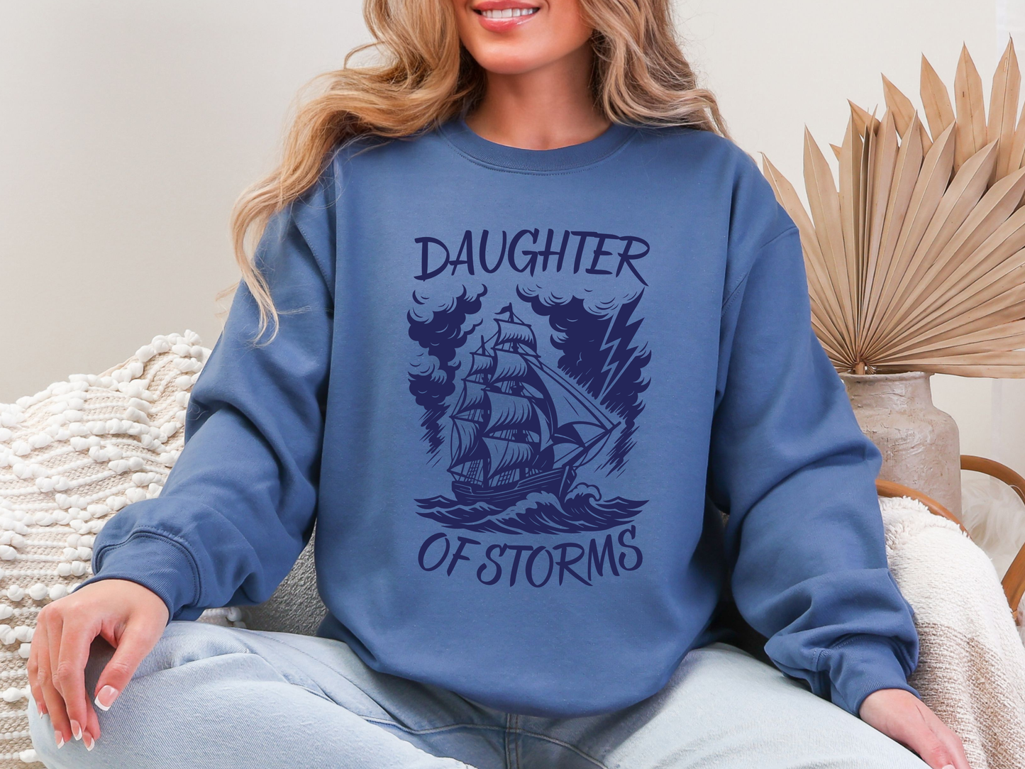 "Daughter of Storms" Crewneck