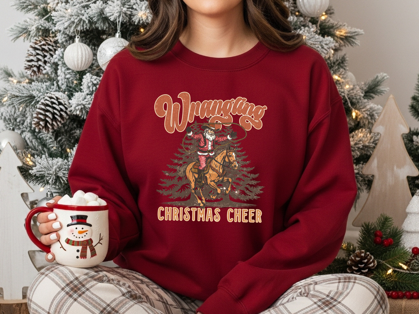 "Wrangling Christmas Cheer" Crewneck