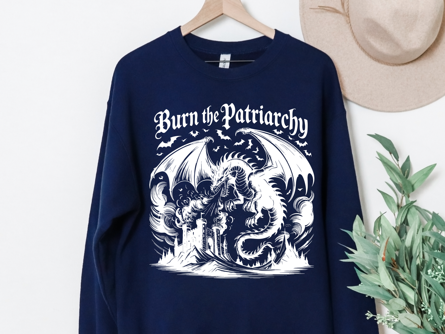 "Burn The Patriarchy" Crewneck