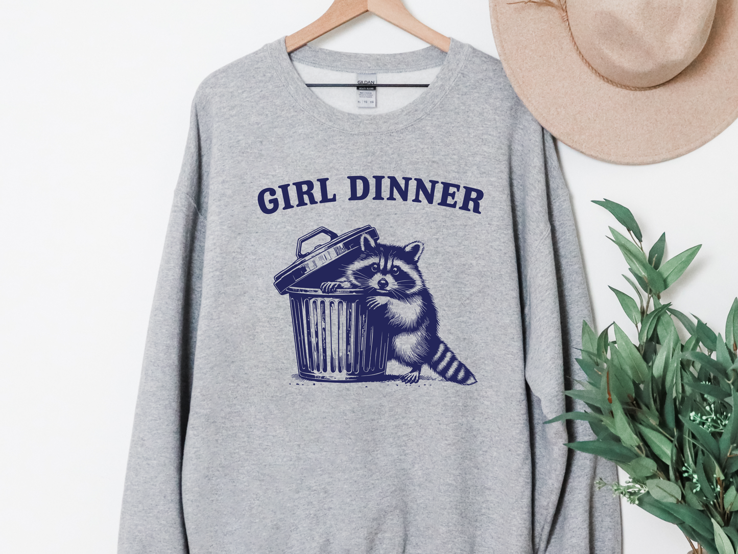 "Girl Dinner" Crewneck