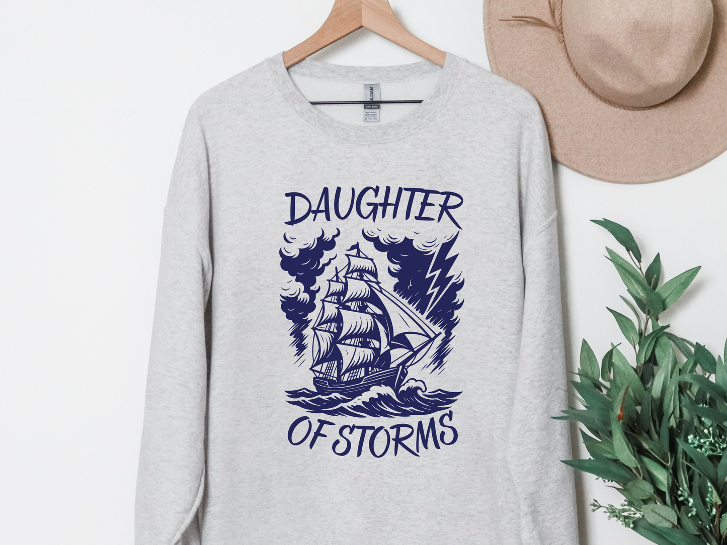 "Daughter of Storms" Crewneck