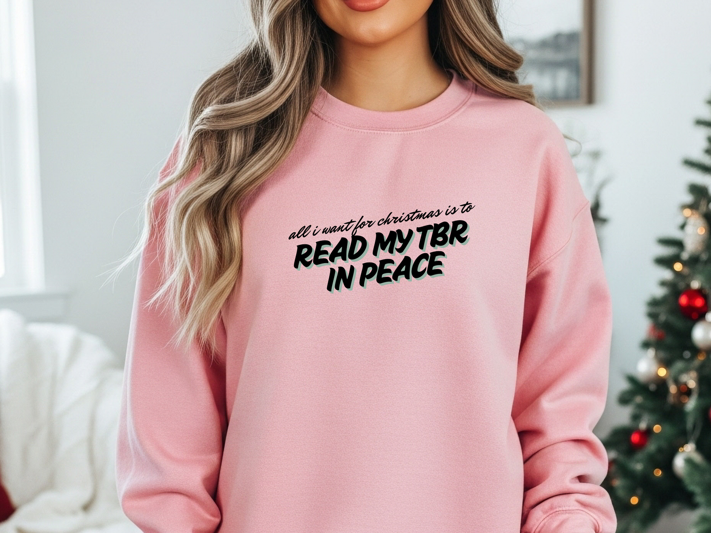 "Read My TBR In Peace" Crewneck
