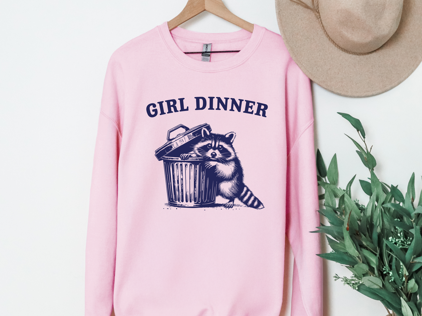 "Girl Dinner" Crewneck