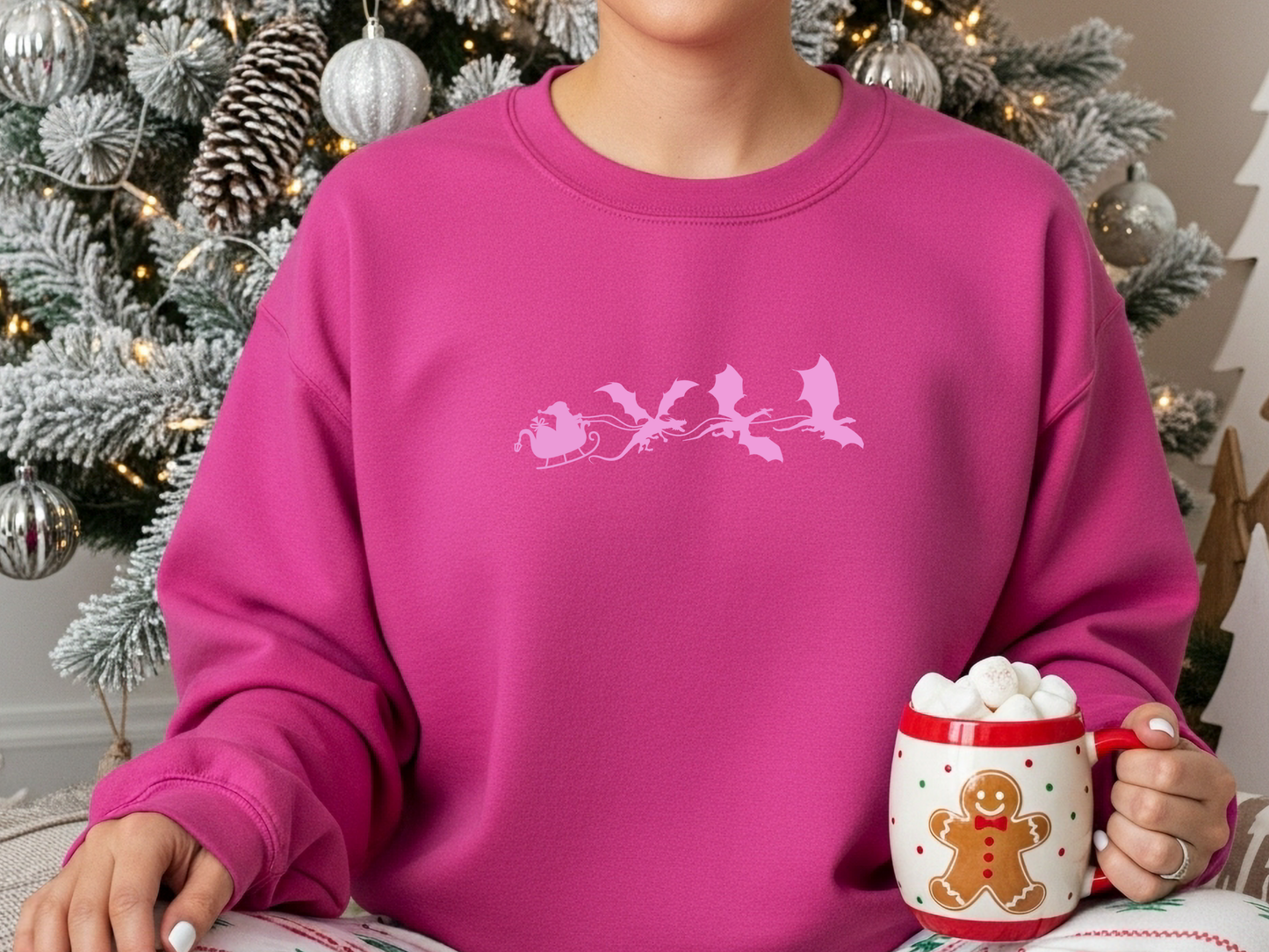 "Santa's Dragons" Crewneck