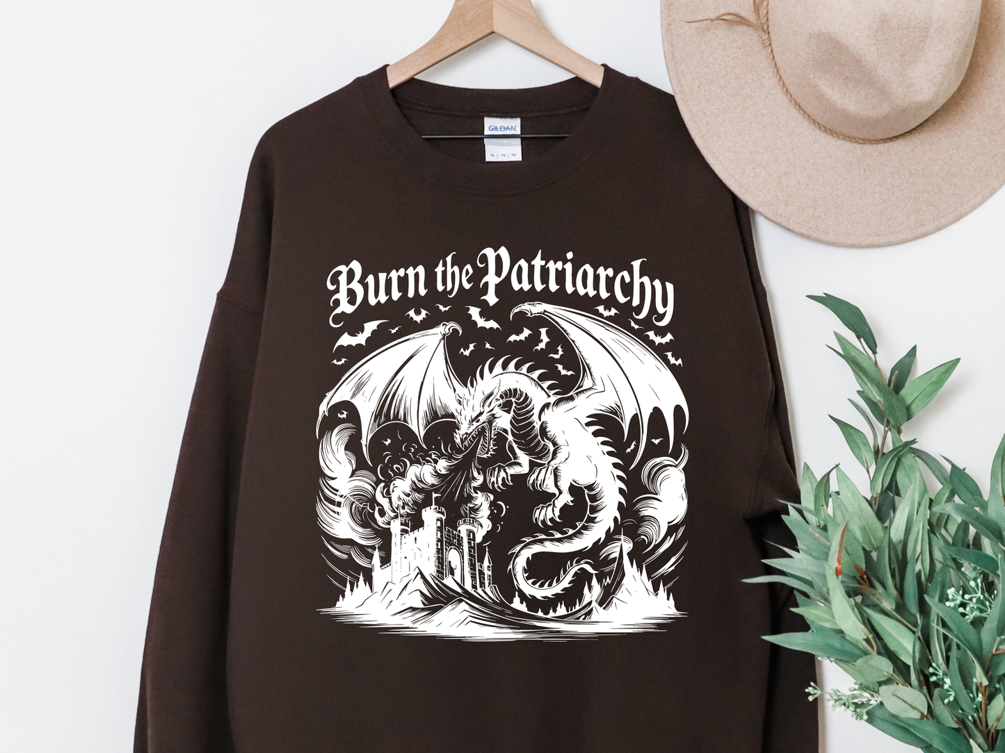 "Burn The Patriarchy" Crewneck