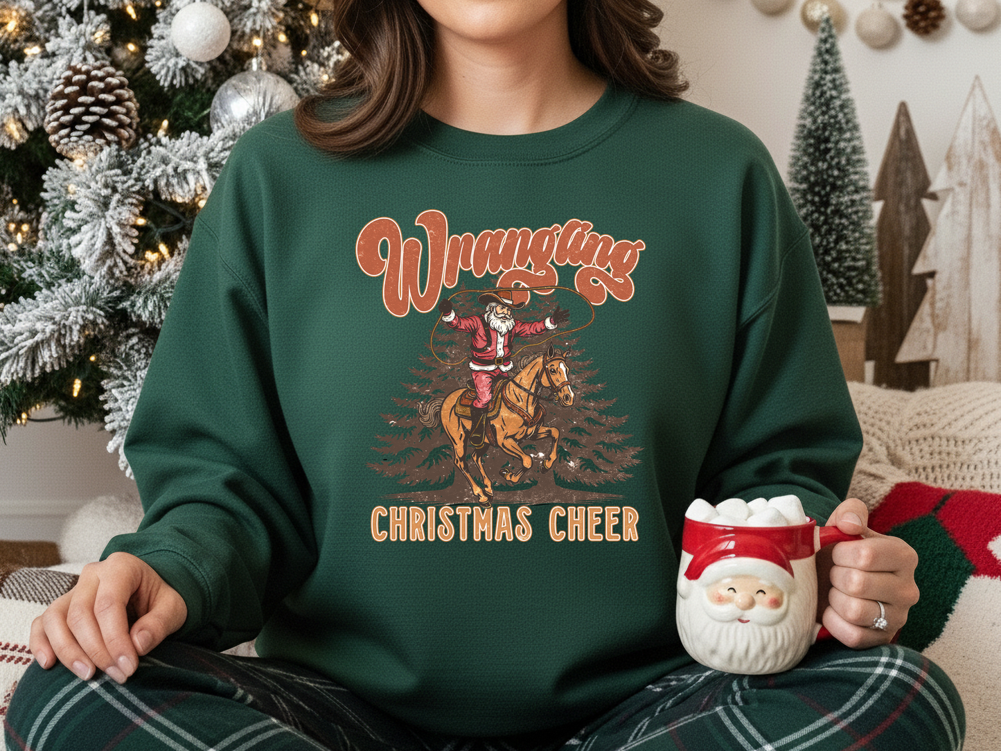 "Wrangling Christmas Cheer" Crewneck