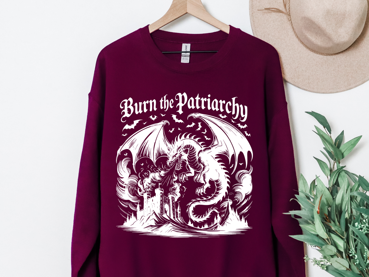 "Burn The Patriarchy" Crewneck