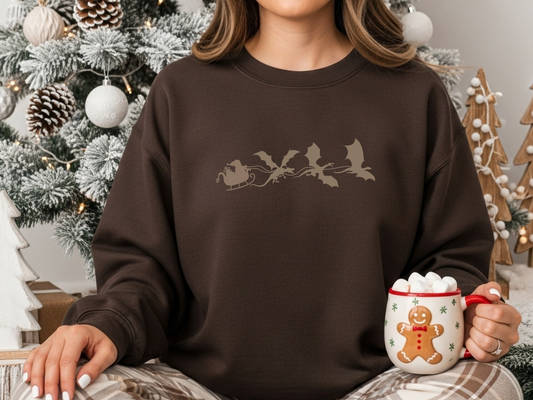 "Santa's Dragons" Crewneck