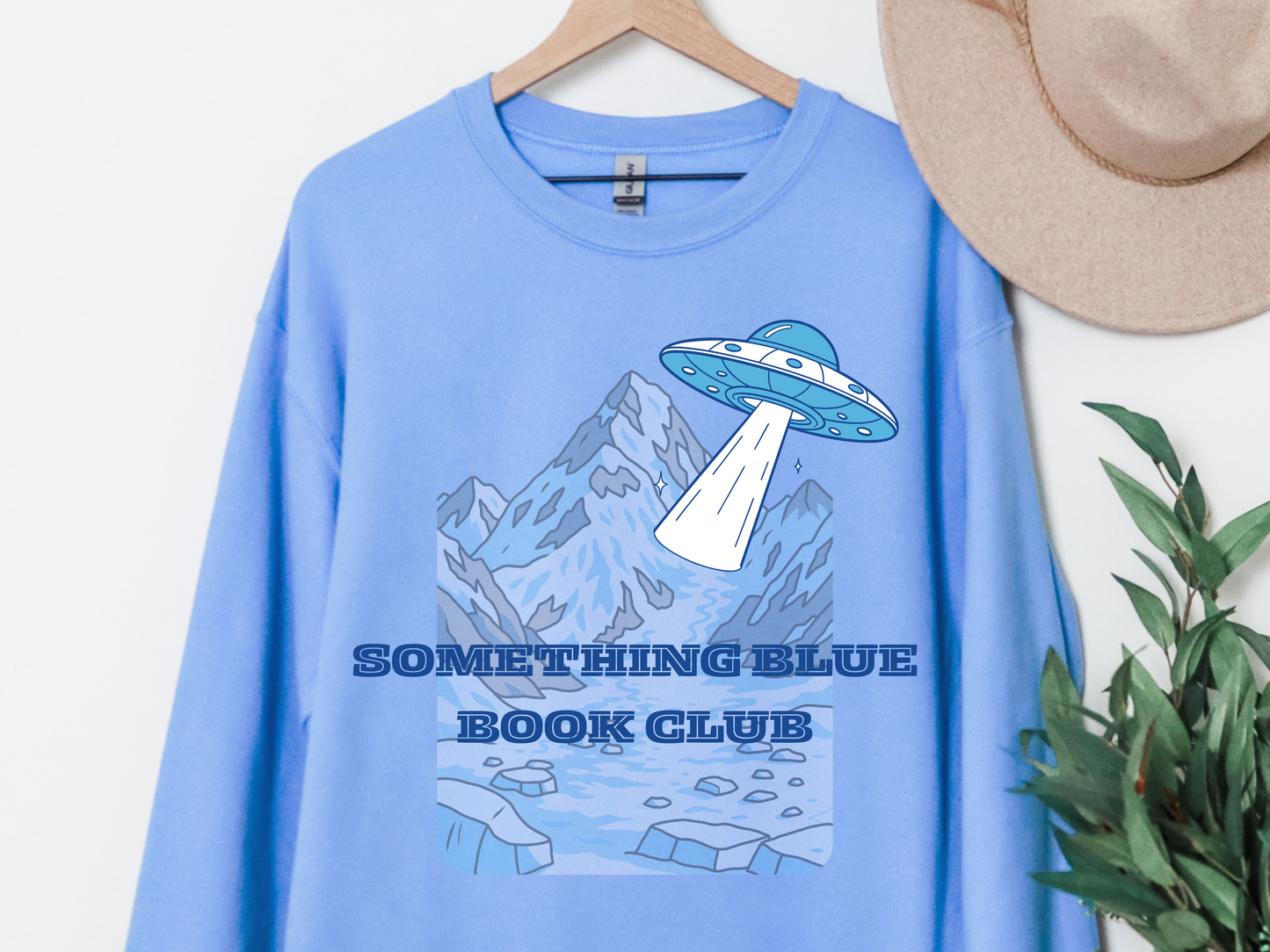 Ice Planet Barbarians "Something Blue Book Club" Crewneck