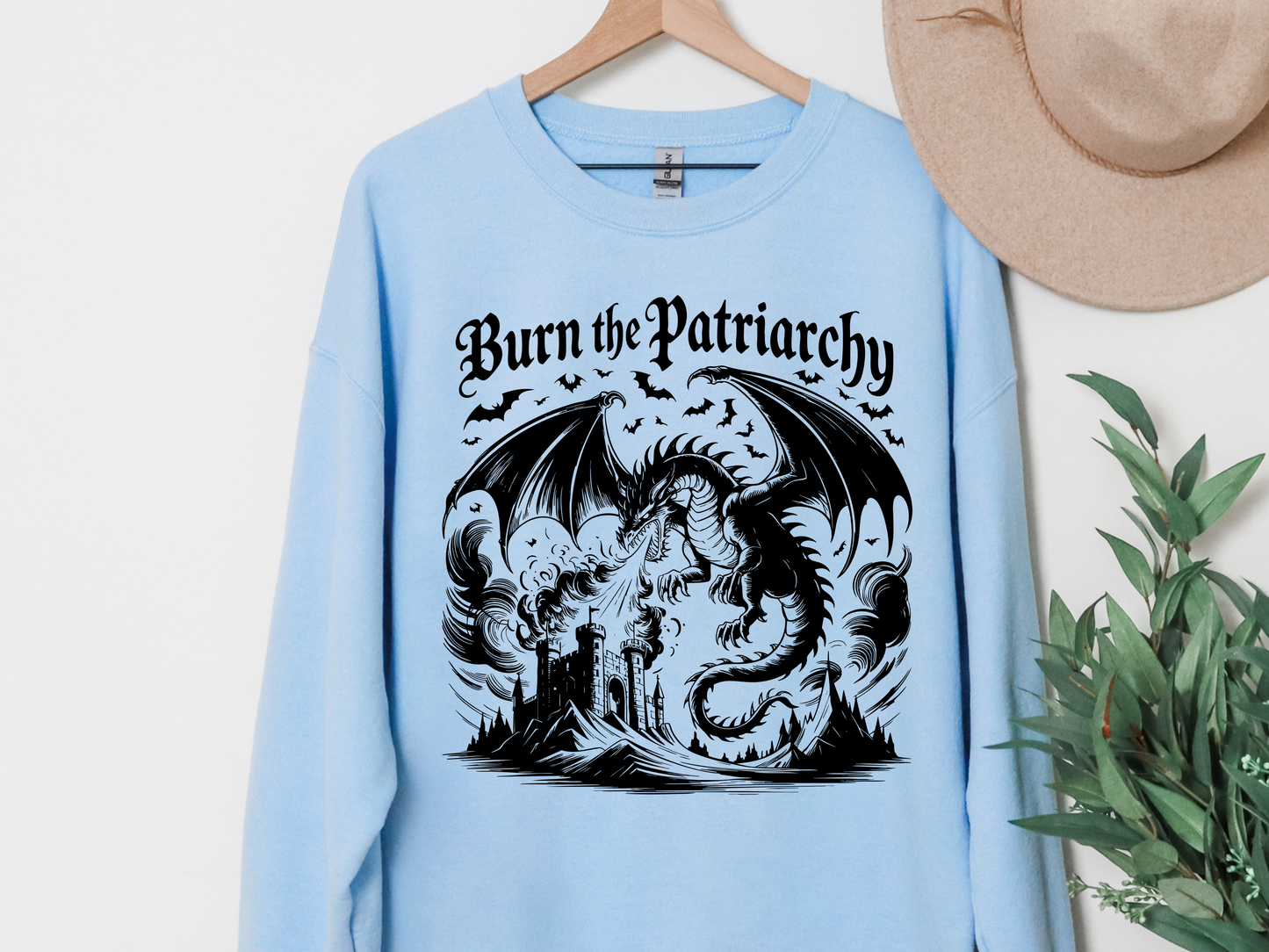 "Burn The Patriarchy" Crewneck