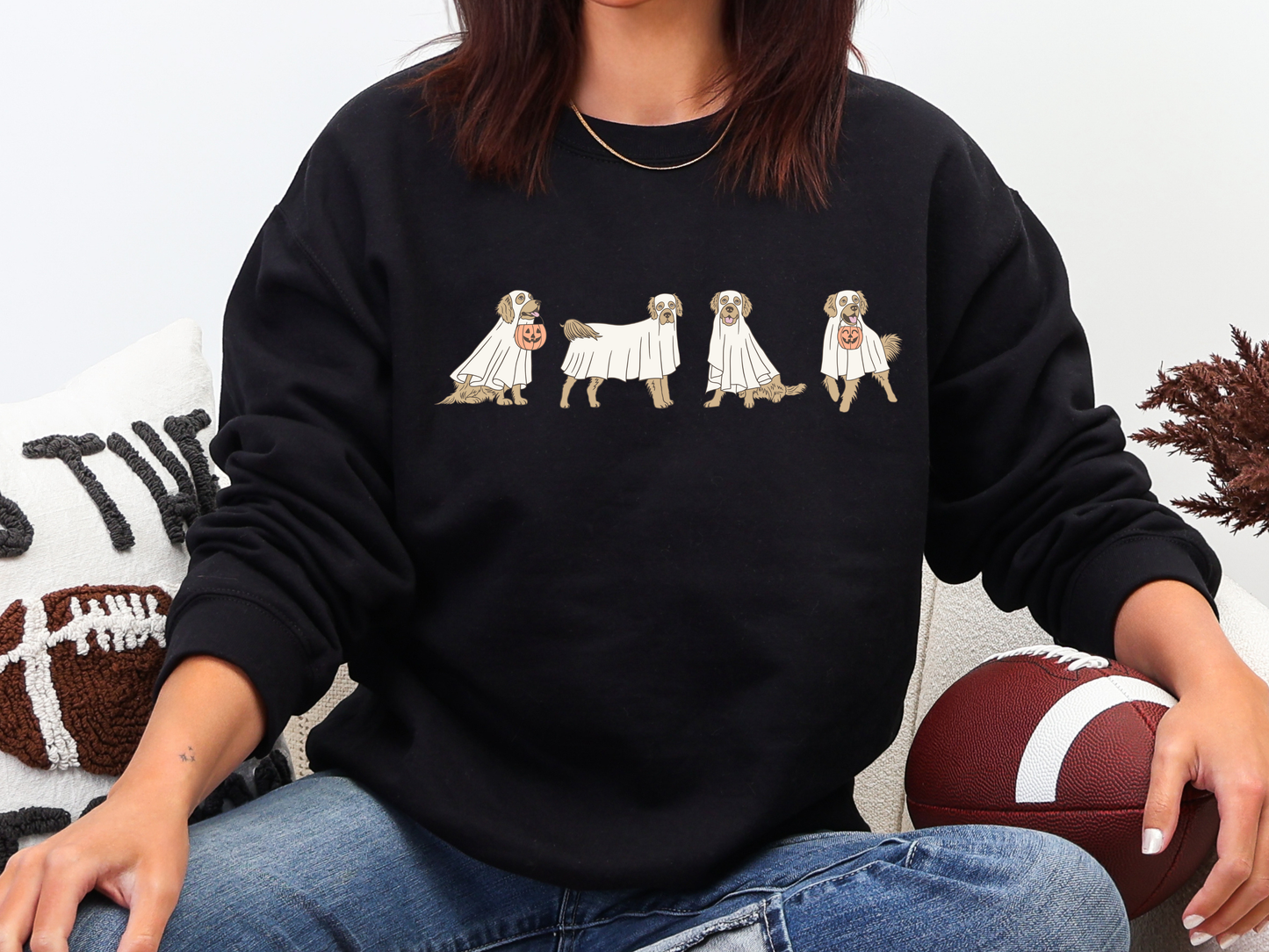 "Golden Ghosts" Crewneck