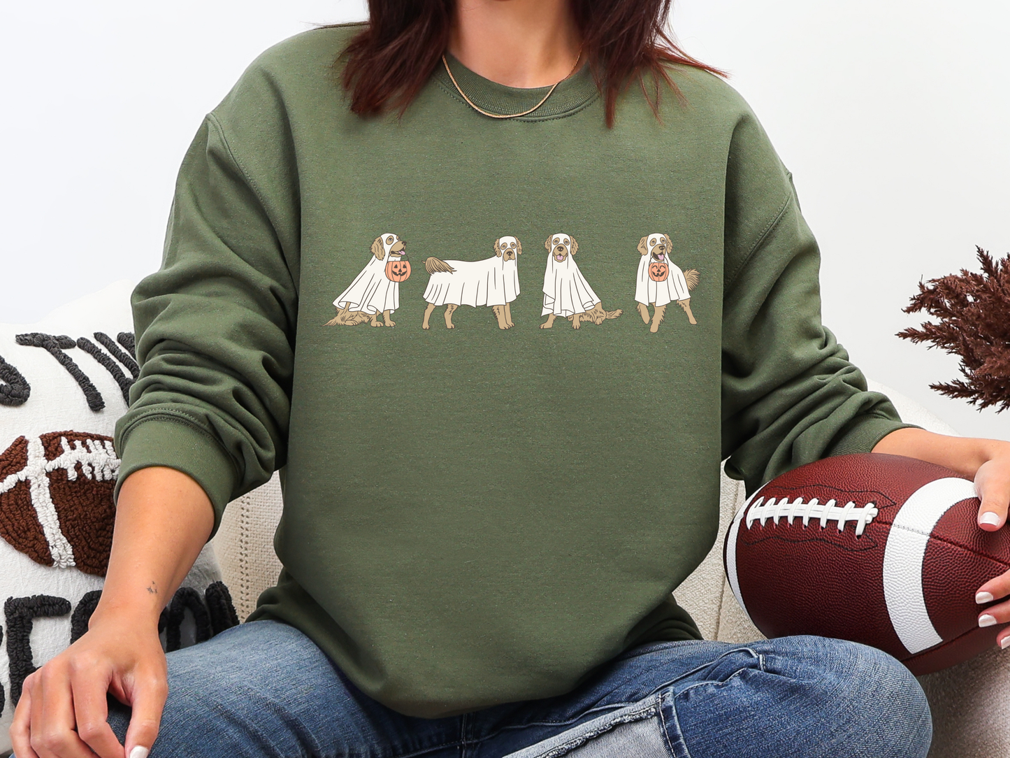 "Golden Ghosts" Crewneck