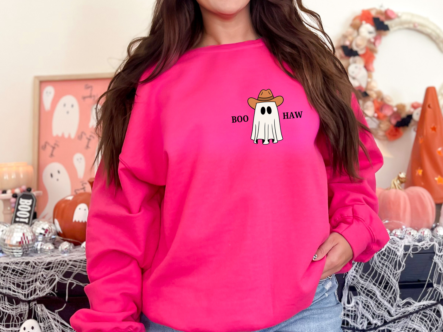"BOO HAW" Crewneck