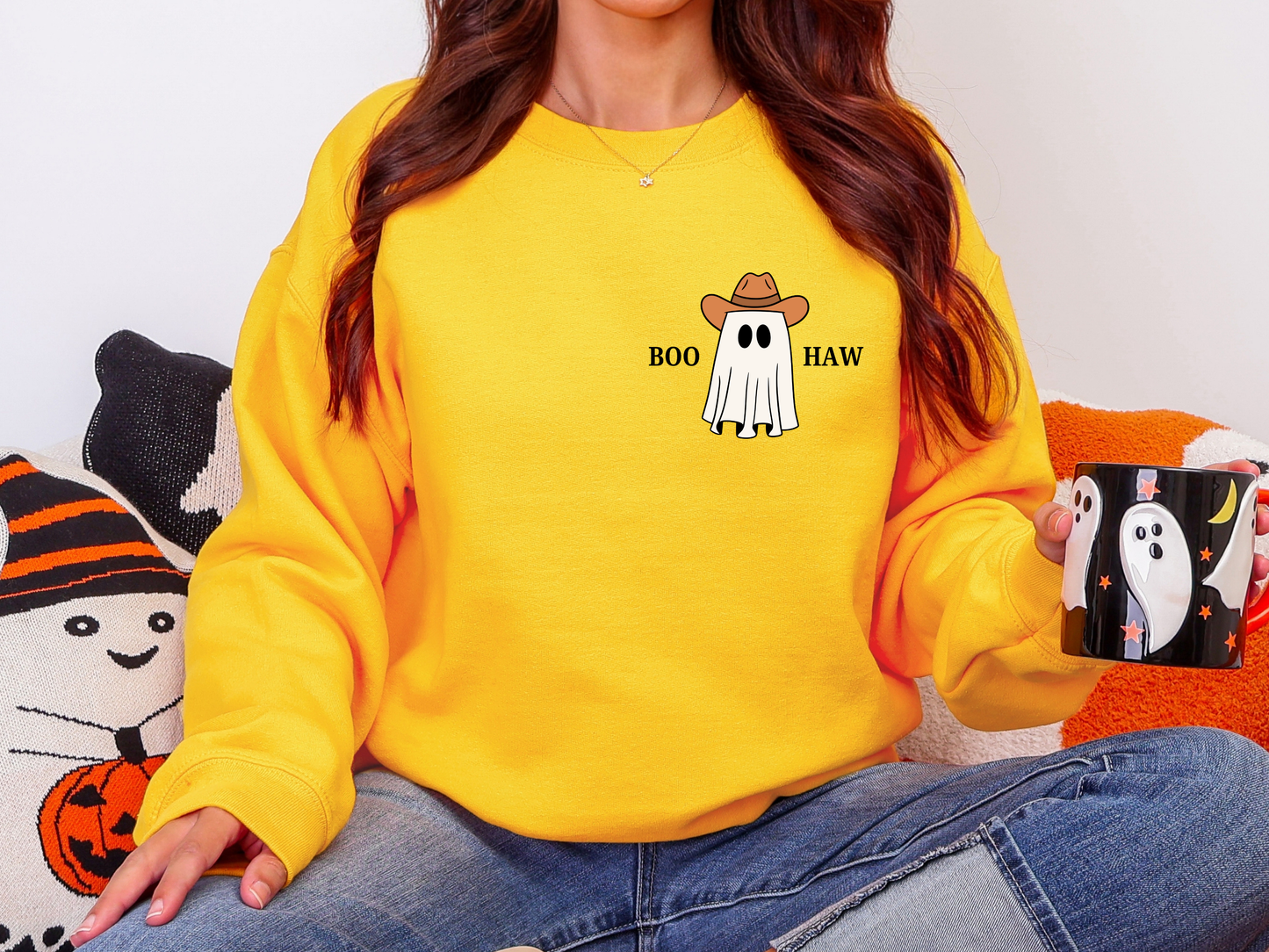 "BOO HAW" Crewneck